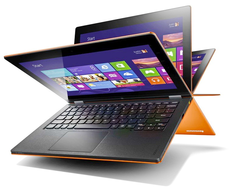 на фото: Lenovo IdeaPad Yoga 13, обзор ноутбука