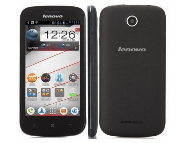 на фото: смартфон Lenovo A760