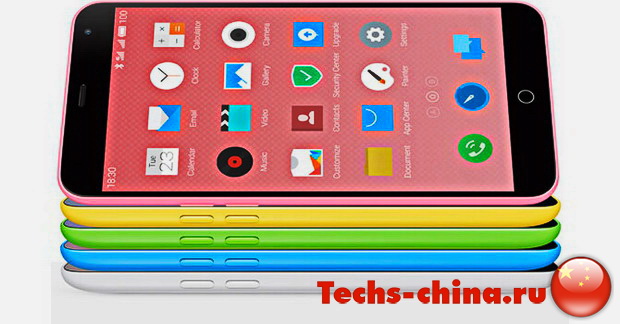 5 вариантов цветов смартфона Meizu M1
