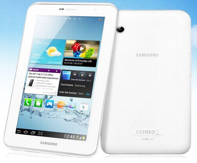 на фото: планшет Samsung Galaxy Tab 3
